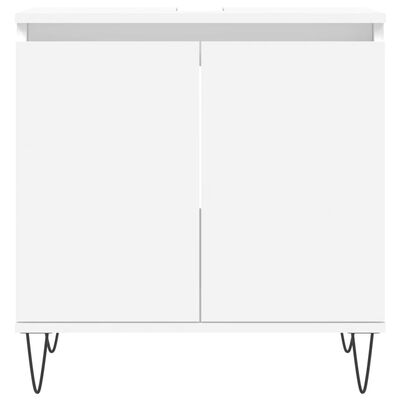 vidaXL Bathroom Cabinet White 58x33x60 cm Engineered Wood