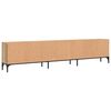 vidaXL TV Cabinet with Drawer Artisan Oak 200x25x44 cm Engineered Wood