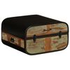 vidaXL Chest Solid Reclaimed Wood 60x60x35 cm