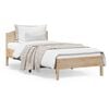 vidaXL Bed Frame without Mattress 100x200 cm Solid Wood Pine