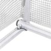 vidaXL Greenhouse with Steel Frame White 56 m² 14x4x2 m