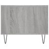 vidaXL Coffee Table Grey Sonoma 102x50x40 cm Engineered Wood