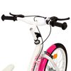 vidaXL Kids Bike 24 inch Pink and White