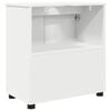 vidaXL Bathroom Cabinet White 61 x 35 x 64 cm Engineered wood & Metal