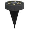 vidaXL Solar Ground Lights with Ground Spikes Outdoor 12 pcs Warm White