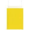 vidaXL Paper Bags 50 pcs with Handles Yellow 32x22x28 cm