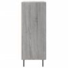 vidaXL Sideboard Grey Sonoma 69.5x34x90 cm Engineered Wood