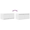 vidaXL TV Cabinets 2 pcs White 60x31x25.5 cm Engineered Wood
