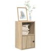 vidaXL Bookcase Sonoma Oak 31x24x52 cm Engineered Wood