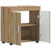 vidaXL Bathroom Cabinet Set TULUM Artisan Oak 60 x 34 x 63 cm