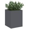 vidaXL Garden Planter Anthracite Cold-rolled steel