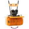vidaXL Petrol-powered 2-in-1 Snow Thrower and Sweeper 6.5HP