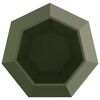 vidaXL Planter Olive Green 100 x 100 x 80 cm Steel