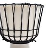vidaXL Djembe Drum with Rope Tension 12" Goat Skin