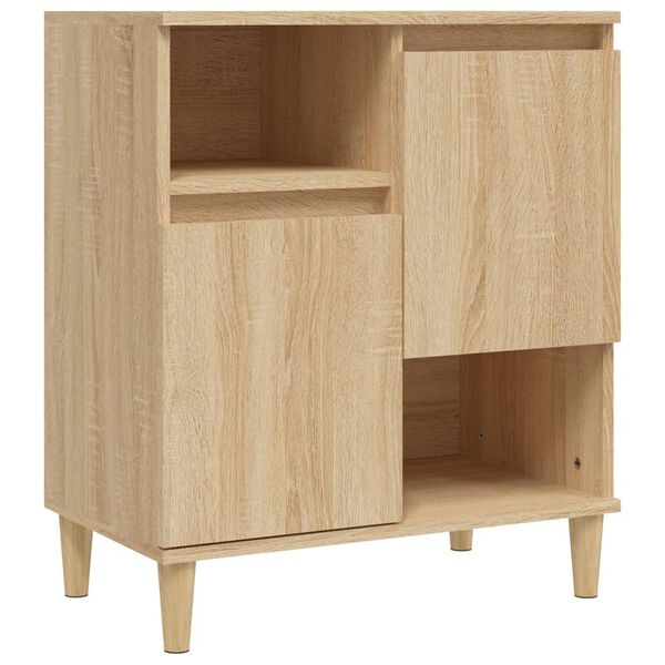 vidaXL Sideboard Sonoma Oak 60x35x70 cm Engineered Wood