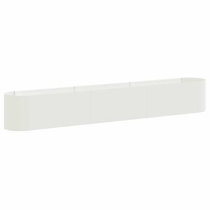 vidaXL Raised Garden Bed White 280 x 40x 40 cm