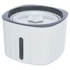 TRIXIE Flower Pet Drinking Fountain White and Grey