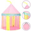 vidaXL Children Play Tent Pink 100x100x127 cm