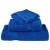vidaXL Premium Wash Towels "SOLUND" 2 pcs Blue 30x30 cm 600 gsm