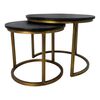 HSM Collection 2 Piece Coffee Table Set Finnley Round