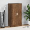 vidaXL Shoe Cabinet Brown Oak 55x35x108 cm Engineered Wood