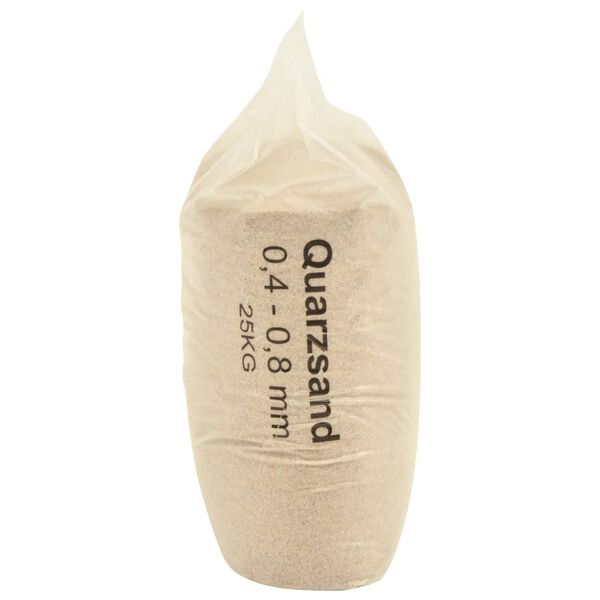 vidaXL Filter Sand 25 kg 0.4-0.8 mm
