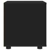 vidaXL Bathroom Cabinet Black 40.5 x 40 x 44 cm Engineered Wood