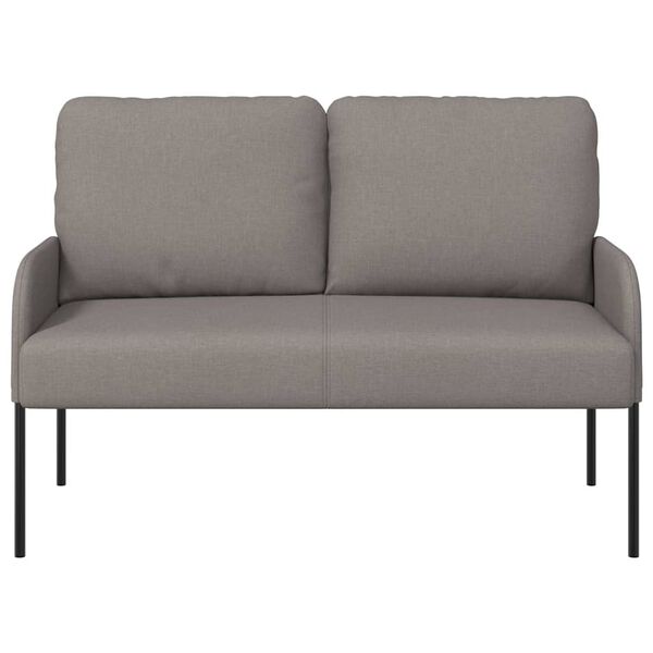 vidaXL Sofas with Cushion Taupe 115 x 56 x 80 cm Plywood