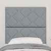 vidaXL Headboard with Headboard Light Grey 80 cm Faux Leather