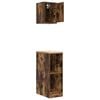 vidaXL Garage Cabinets 2 pcs Smoked Oak Engineered Wood