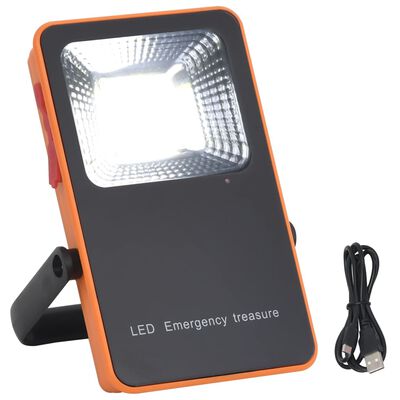 vidaXL LED Floodlight ABS 5 W Cold White