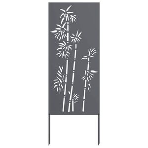 vidaXL Garden Privacy Screen Anthracite 50 x 140 cm Cold-rolled steel