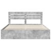 vidaXL Bed Frame with Headboard Concerte 200 x 200 cm Solid Pine Wood