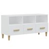 vidaXL TV Cabinet White 102x36x50 cm Engineered Wood