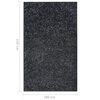 vidaXL Runner Rug BCF Anthracite 100x150 cm