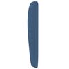 vidaXL Headboard Ear Blue 80 x 23 x 6 cm Fabric