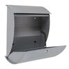 Practo Garden Mailbox Sheffield Silver