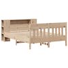 vidaXL Bookcase Bed without Mattress 140x200cm Solid Wood Pine