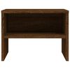 vidaXL Bedside Cabinets 2 pcs Brown Oak 40x30x30 cm Engineered Wood