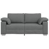 vidaXL Sofa Dark Grey 180 x 77 x 82 cm Fabric