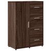 vidaXL Sideboard Brown Oak 60x31x84 cm Engineered Wood