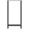 vidaXL Bar Table Legs Anthracite 2 pcs 60x(110-111) cm Steel