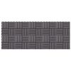 vidaXL Decking Tile 10 pcs Grey 30 x 30 cm Acacia Hardwood