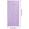 vidaXL Outdoor Chair Towels 2 pcs Purple 130 x 60 cm