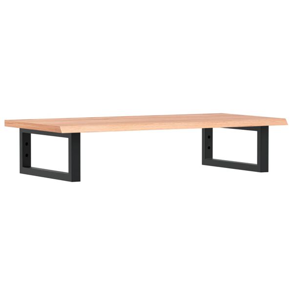 vidaXL Basin Shelf Wall Mounted Steel and Solid Wood Oak