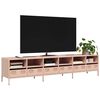vidaXL TV Cabinet Pink 202x39x43.5 cm Cold-rolled Steel