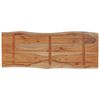 vidaXL Table Top 80x40x2.5 cm Rectangular&nbsp;Solid Wood Acacia Live Edge