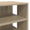 vidaXL Shoe Cabinet with Shelf 2 pcs Sonoma Oak Engineered Wood