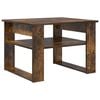 vidaXL Coffee Table Smoked Oak 64 x 54 x 44 cm Engineered Wood