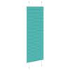 vidaXL Pleated Blind Petrol Green 50x150 cm Fabric Width 49.4 cm Polyester